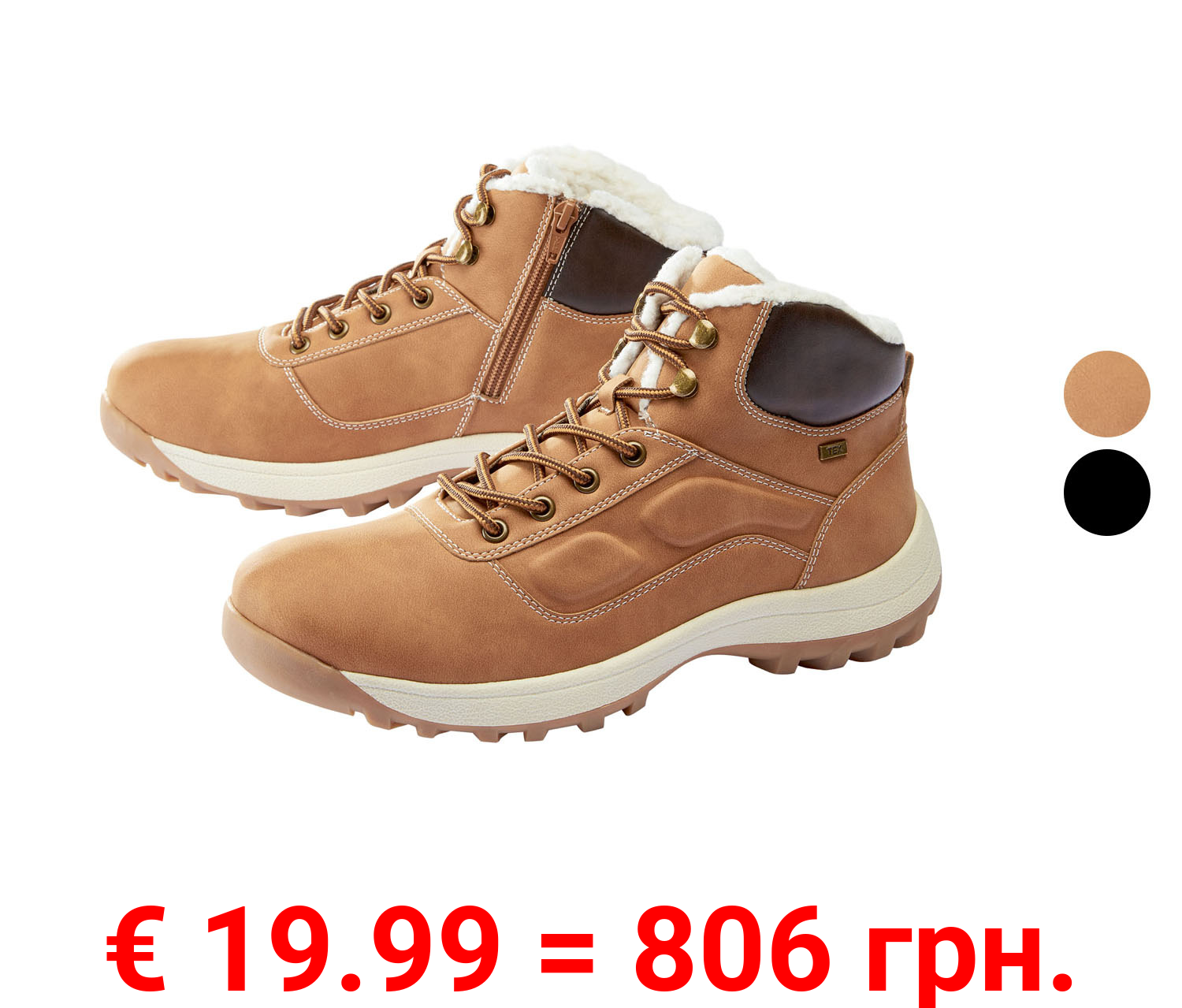 LIVERGY® Herren Schnürboot mit Textilfutter