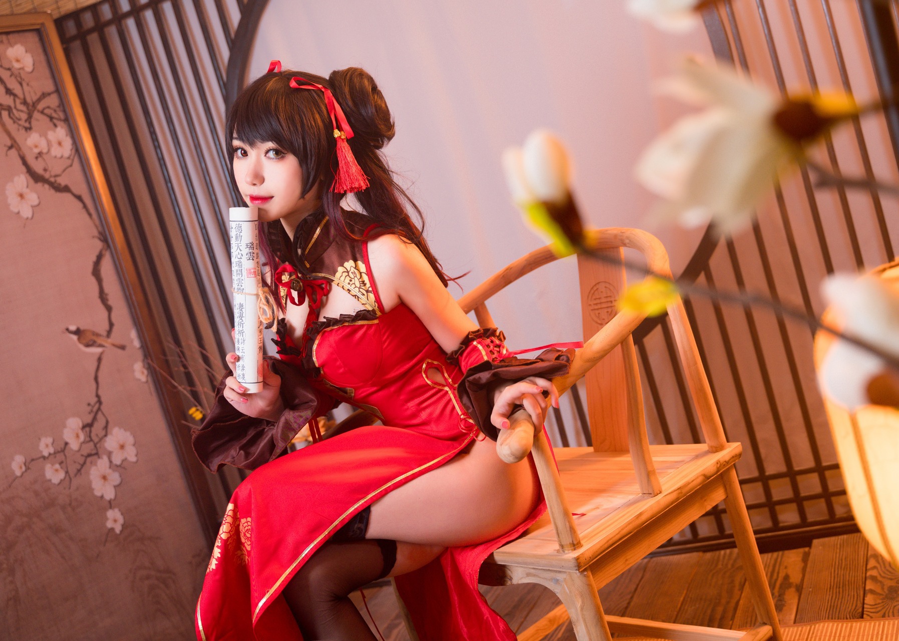 [芋圆侑子] Kurumi Tokisaki 旗袍狂三 2