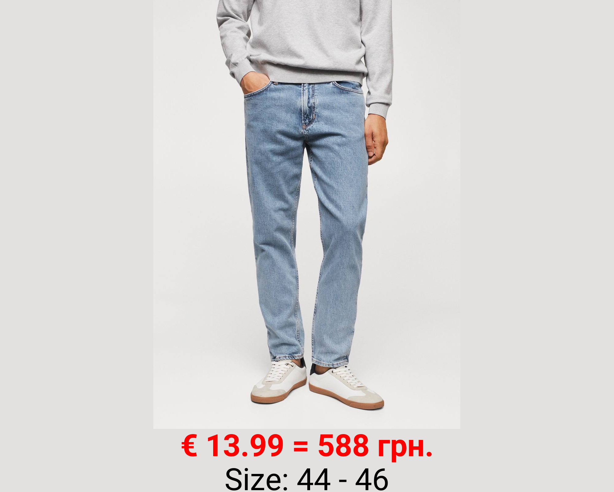 Jeans ben tapered cropped