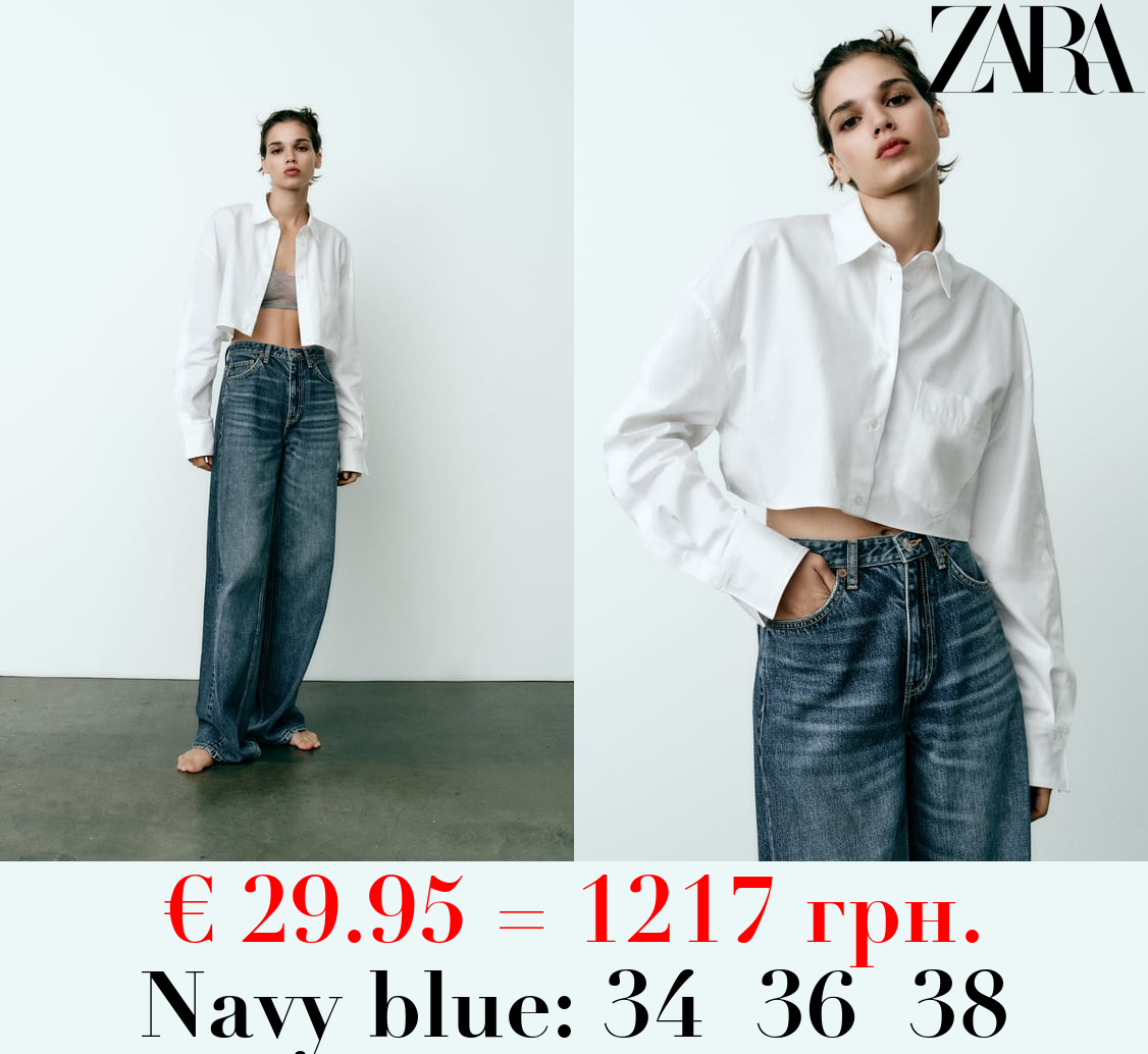 TRF WIDE-LEG MID-RISE FULL LENGTH JEANS