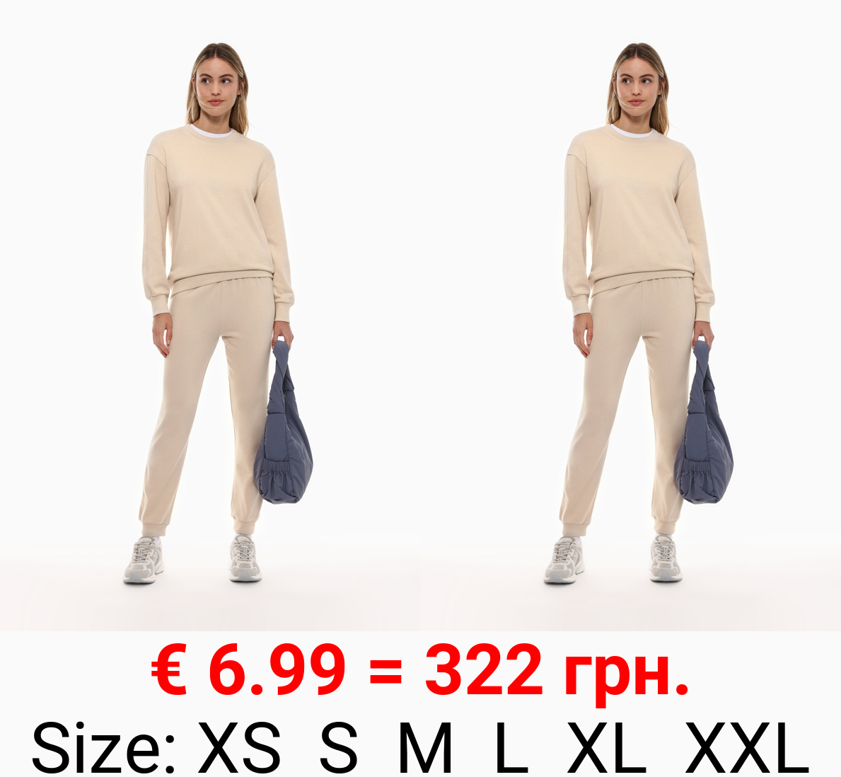Basic tracksuit sweatshirt