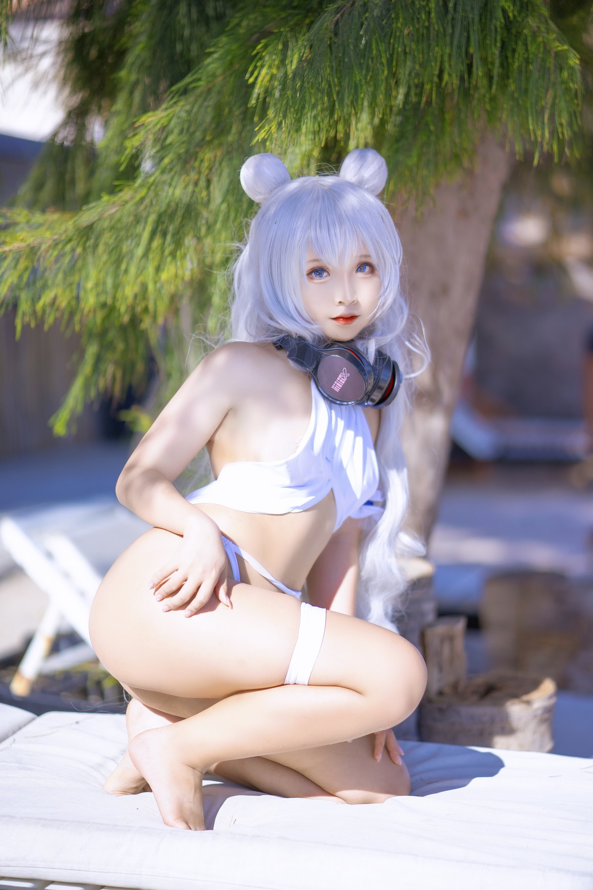 Sayo Momo Cosplay 恶毒 ル・マラン Le Malin bikini 2