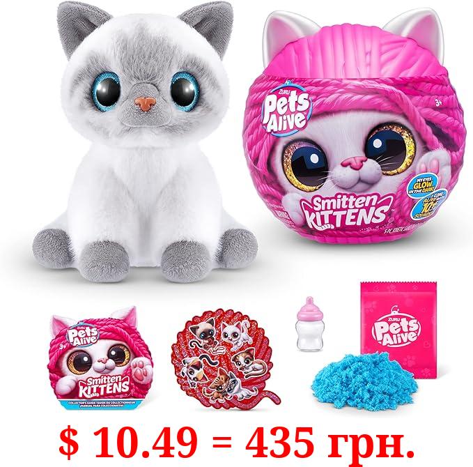 Pets Alive Smitten Kittens Surprise (Birman Cat Bonnie) by ZURU Nurture Play Soft Toy Unboxing Adopt Interactive 10 Sounds