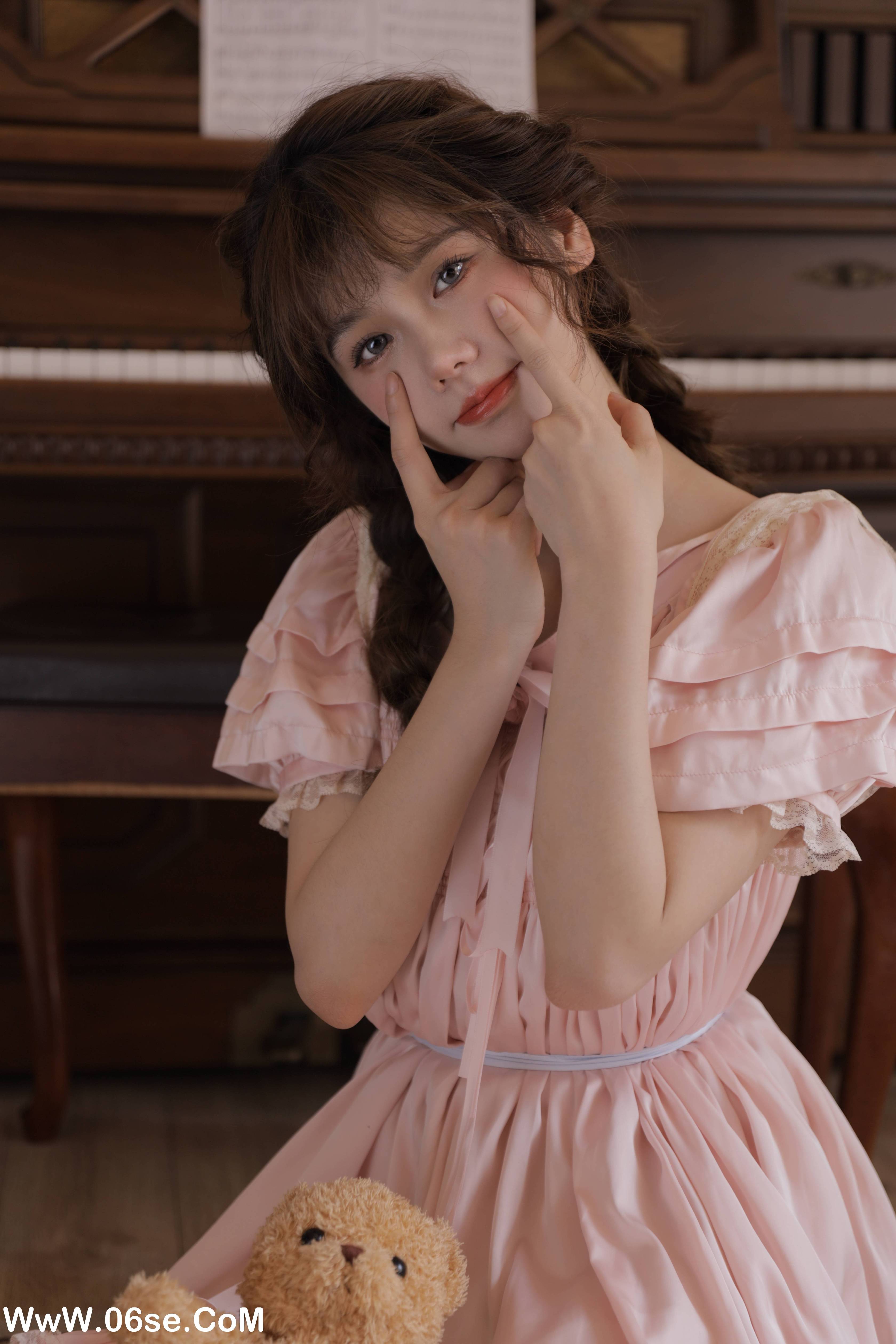 图片[7]-[YITUYU艺图语]2022.11.01 粉色连衣裙 林木婷子[26+1P／232MB]-六色网