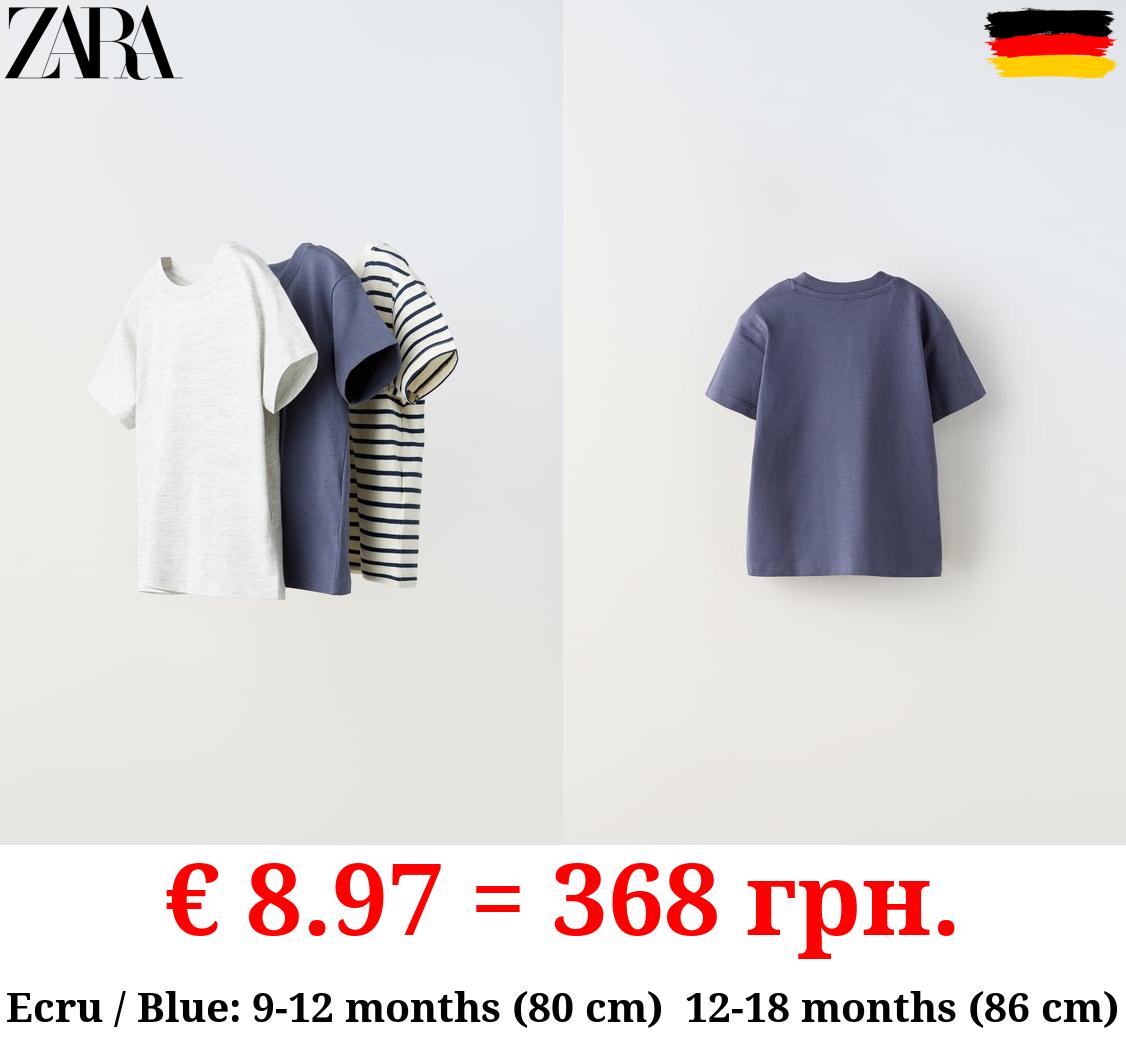 3-PACK OF STRIPED T-SHIRTS