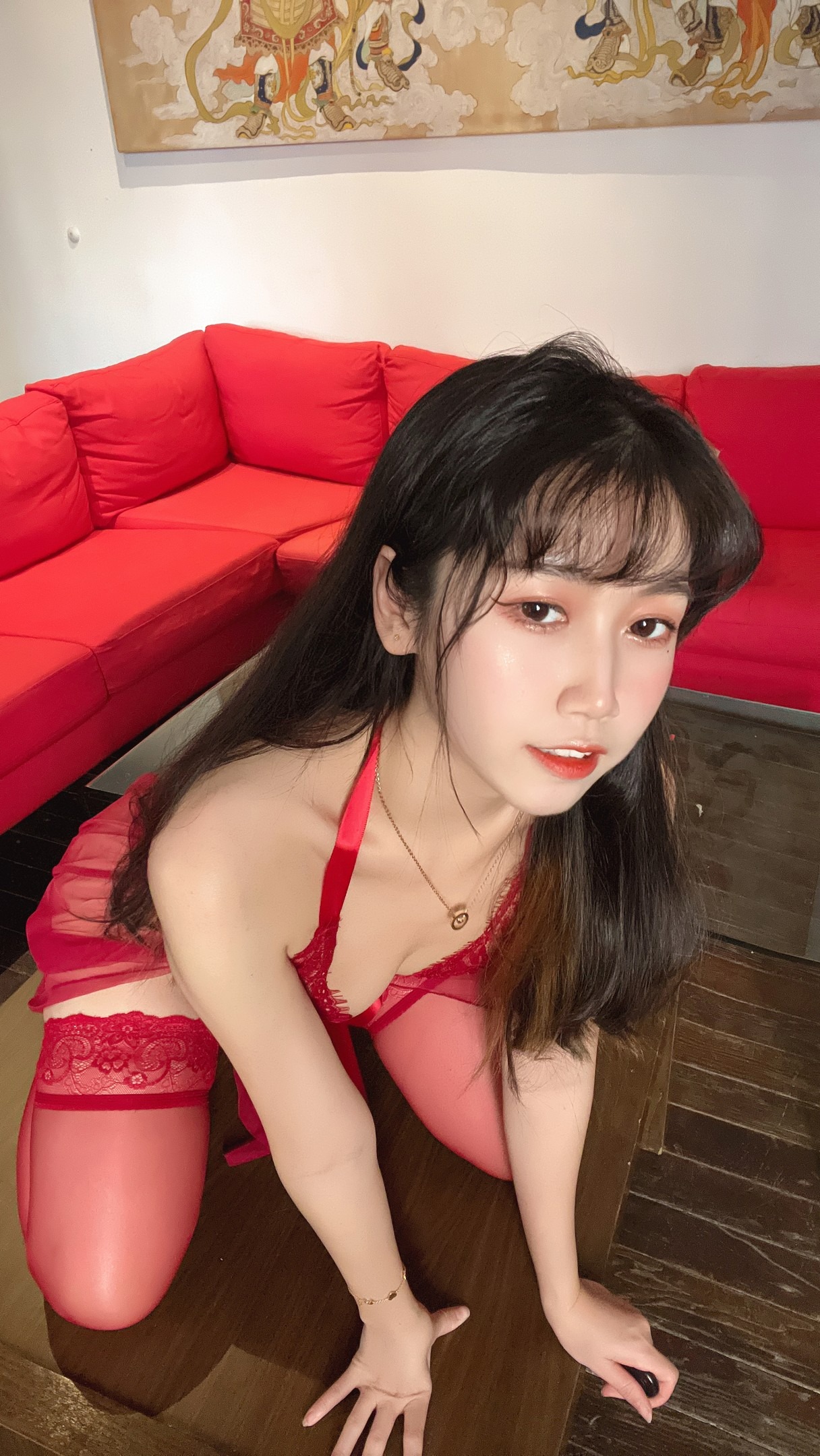 不呆猫 - 霸气红色人妻 46
