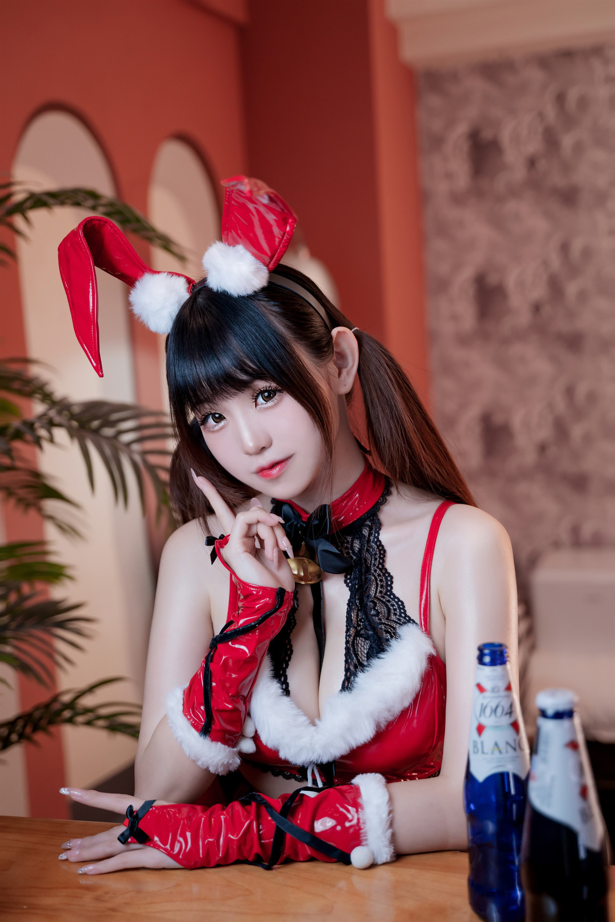 Cosplay miko酱ww 圣诞兔兔 9