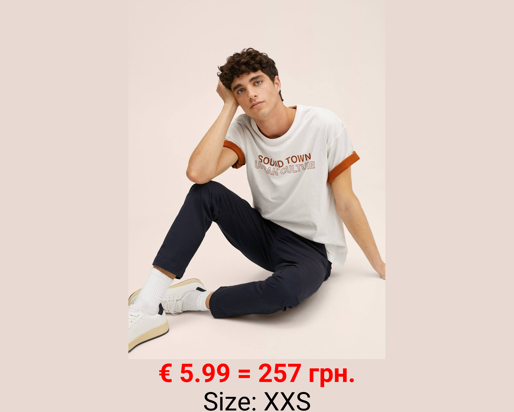 Pantalón chino algodón 