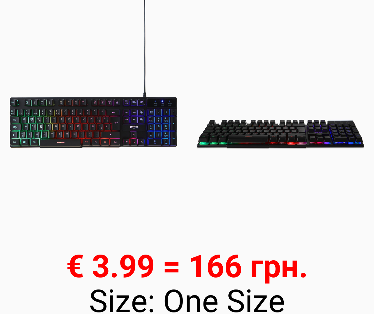 Backlit gamer keyboard