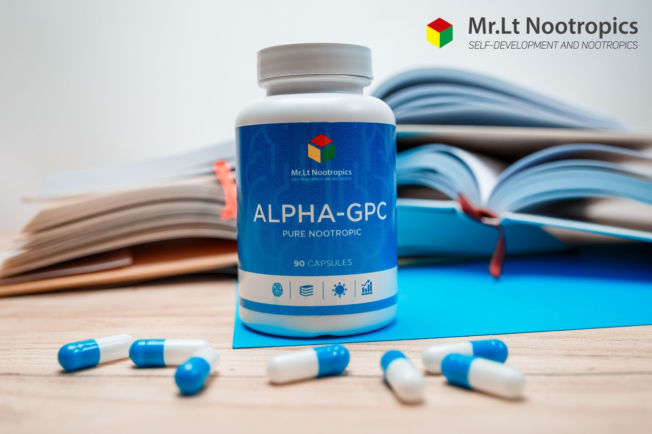 Ноотропикс. Alpha GPC. Mr Nootropics. Магазин ноотропов.