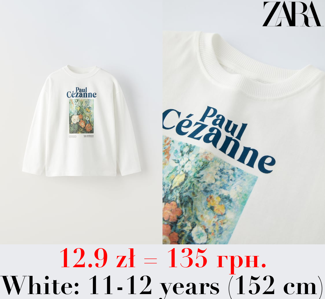 BOUQUET OF FLOWERS © PAUL CÉZANNE T-SHIRT