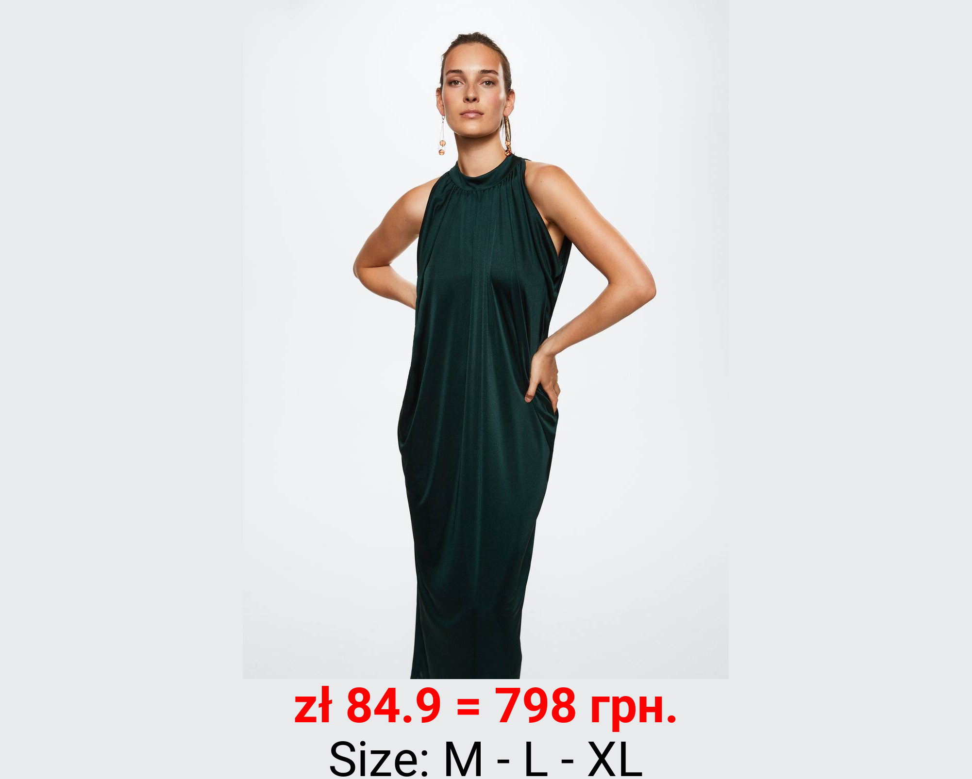 Vestido largo fluido