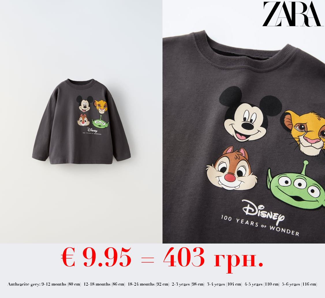 MICKEY MOUSE AND FRIENDS © DISNEY 100TH ANNIVERSARY T-SHIRT