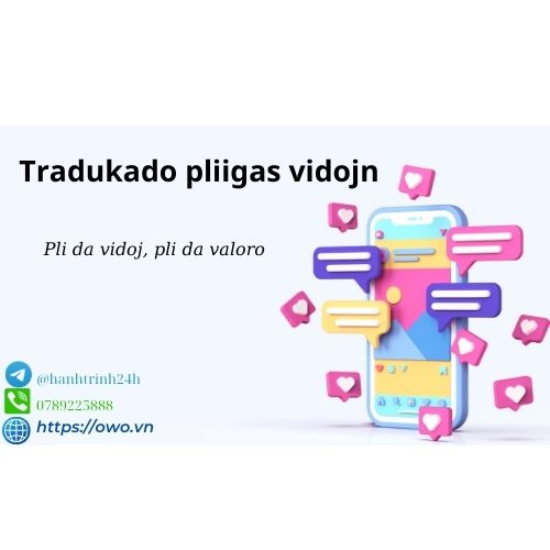 Tradukado pliigas vidojn: Tradukado pliigas vidojn, permesante al via enhavo atingi pli vastan spektron de publiko.