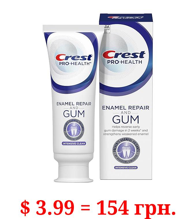 Crest Pro-Health Gum and Enamel Repair Toothpaste, Intensive Clean, 3.7 oz