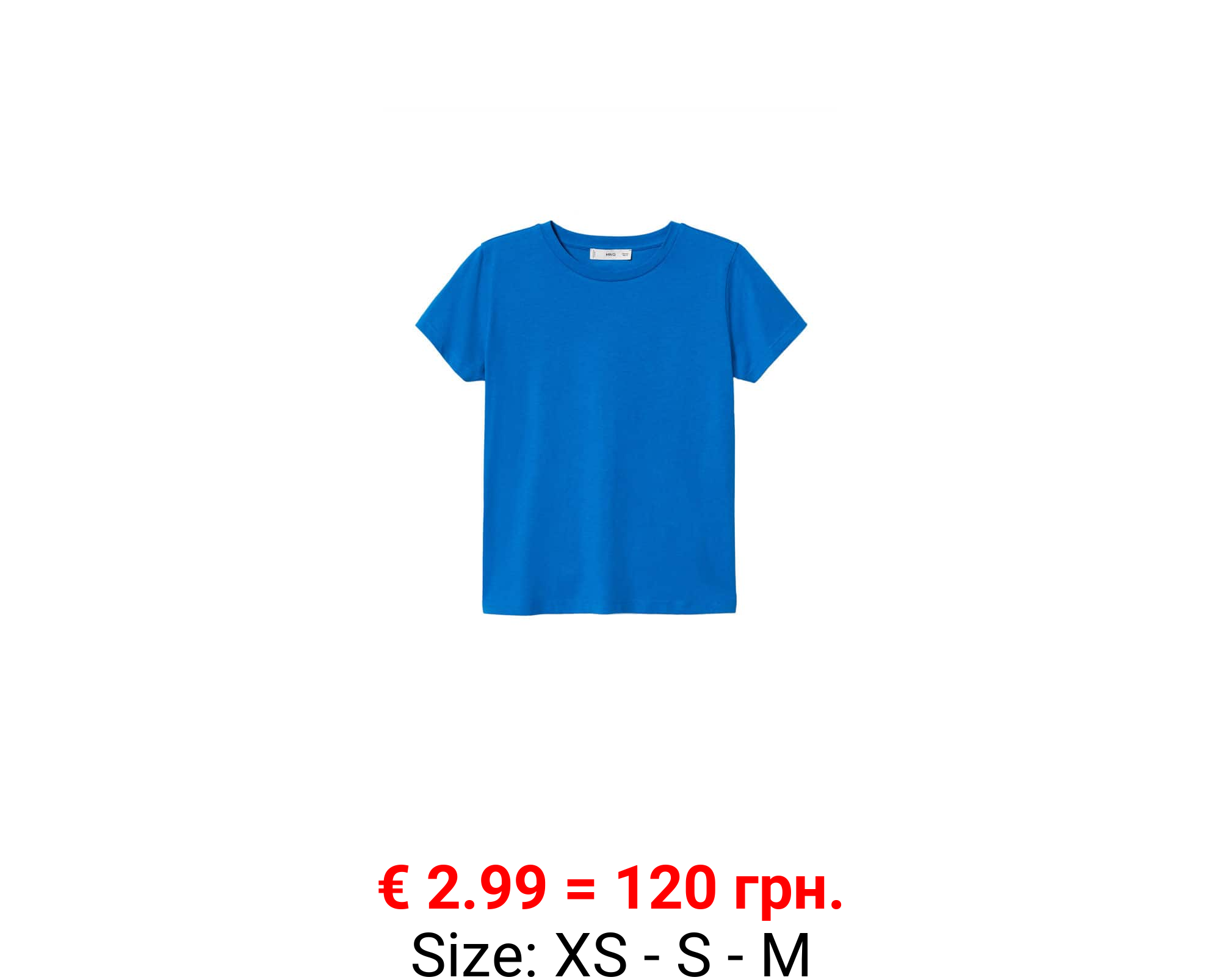 Camiseta básica algodón