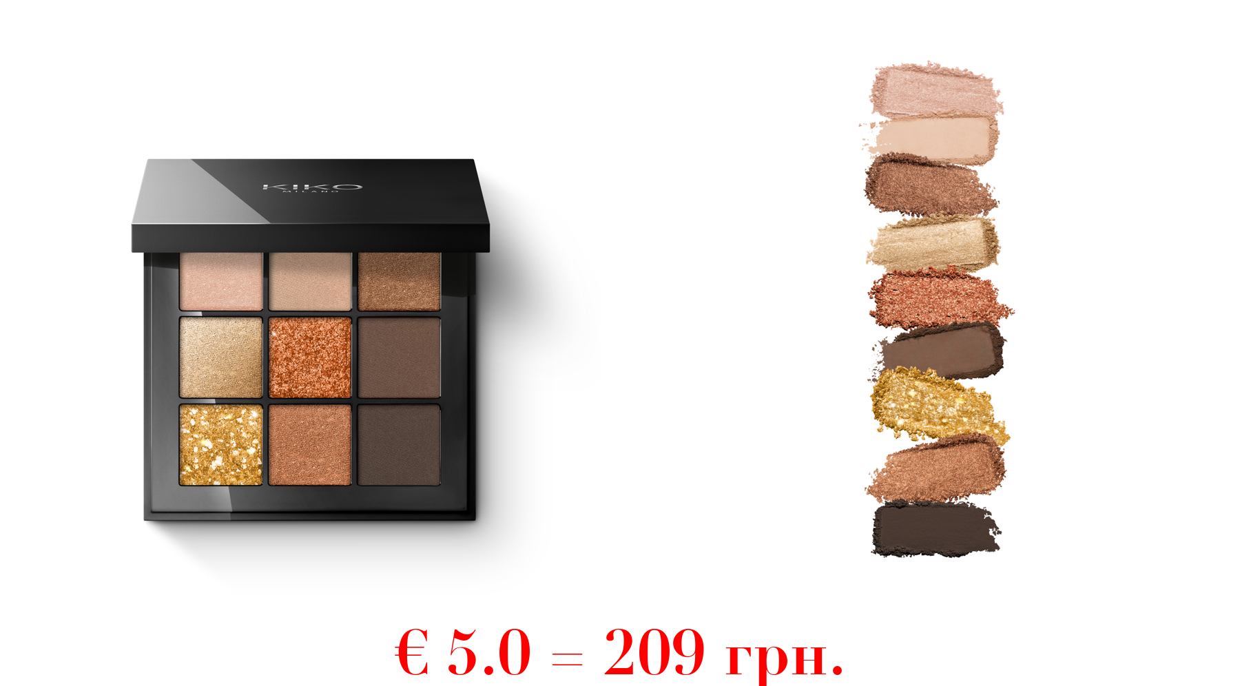 glamour multi finish eyeshadow palette