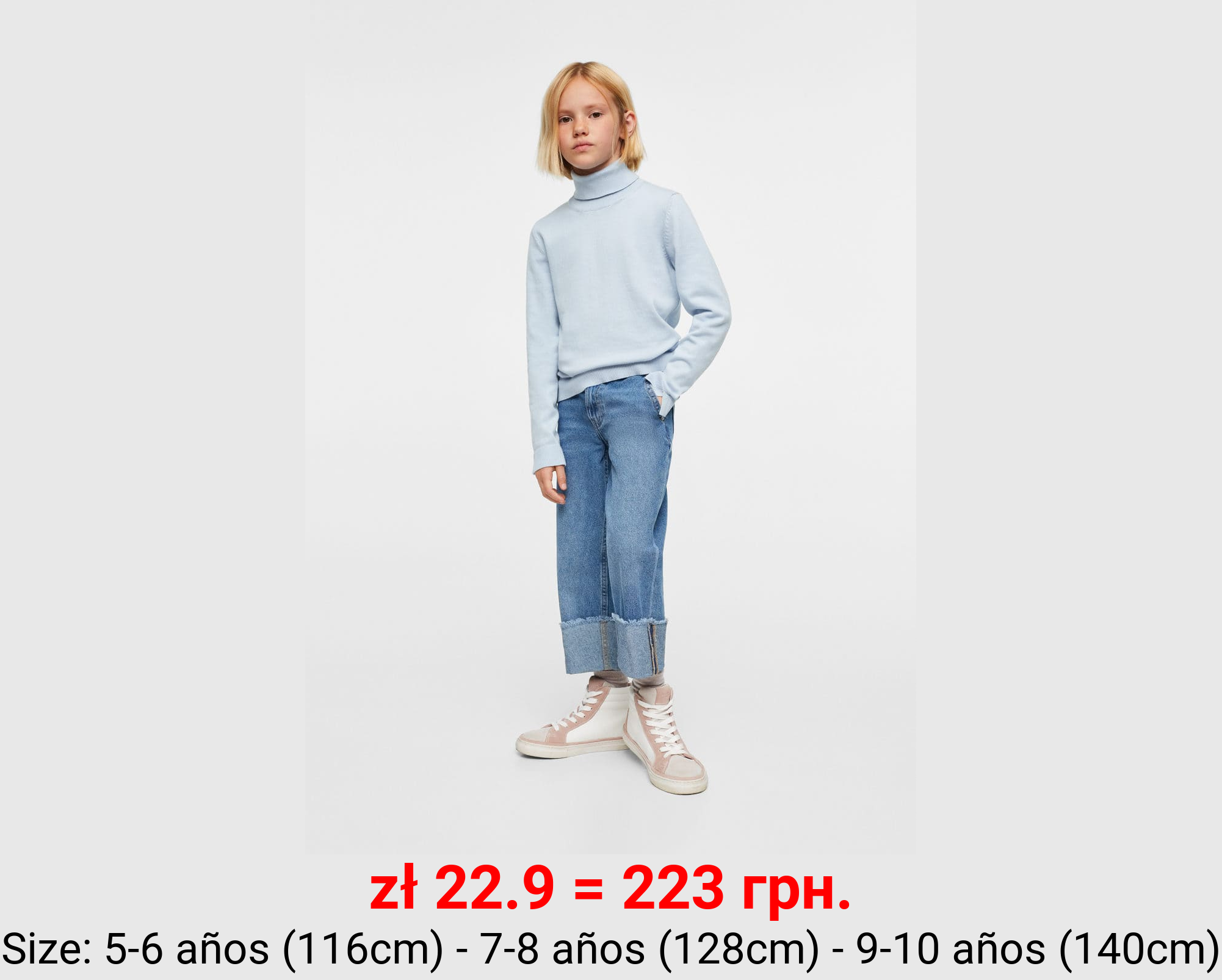 Jersey cuello vuelto