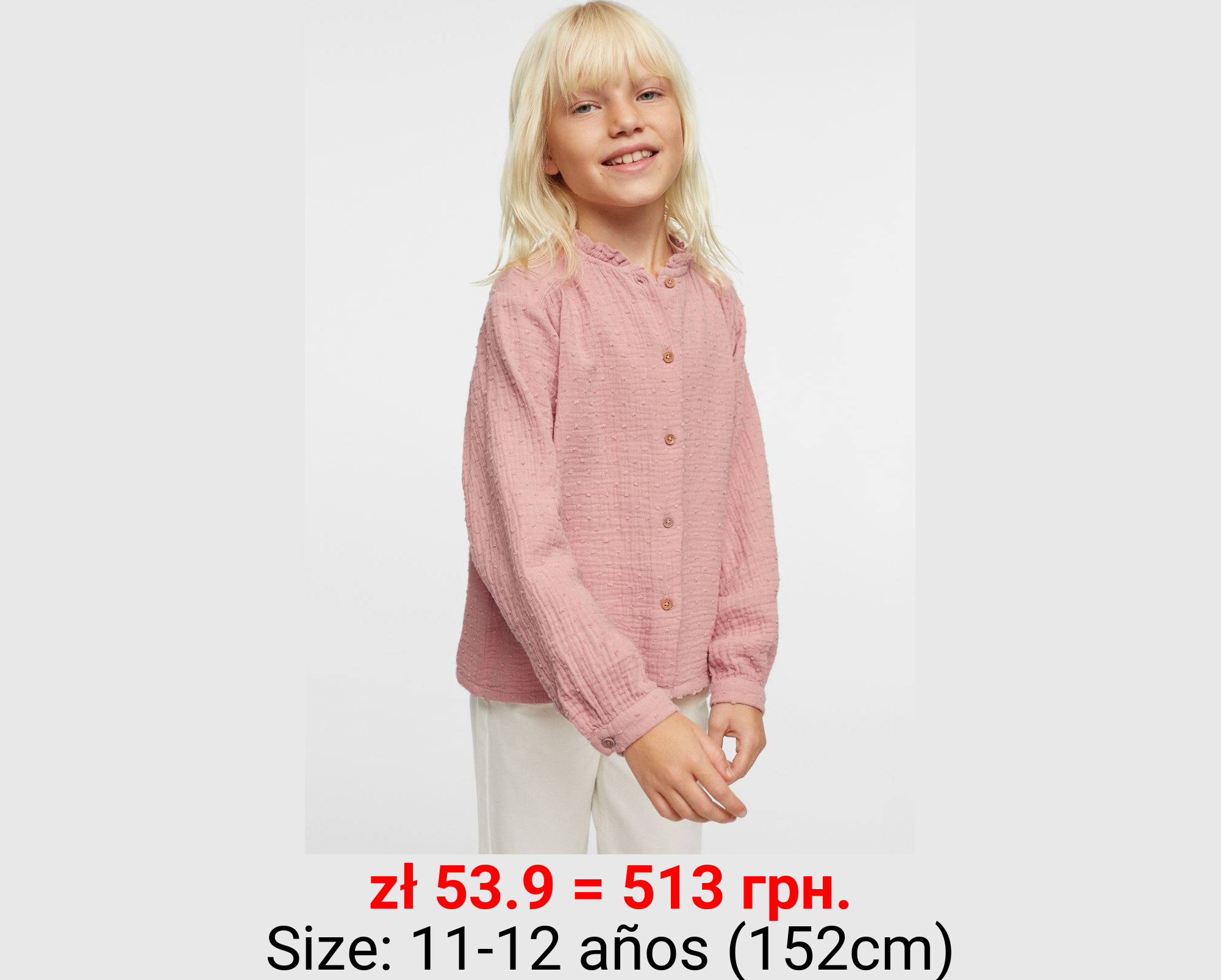 Blusa algodón plumeti