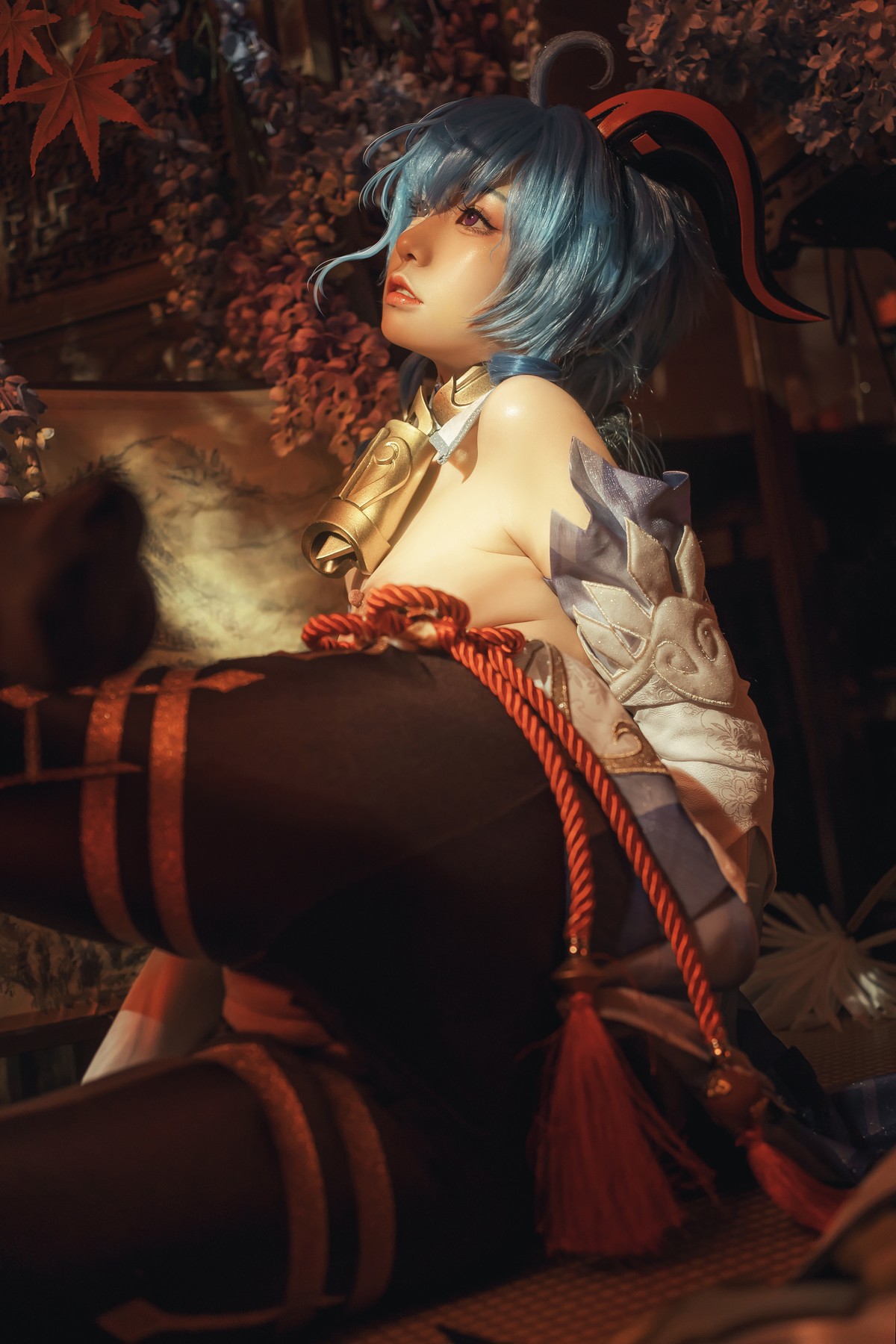 爆机少女喵小吉 Cosplay 原神 甘雨 6