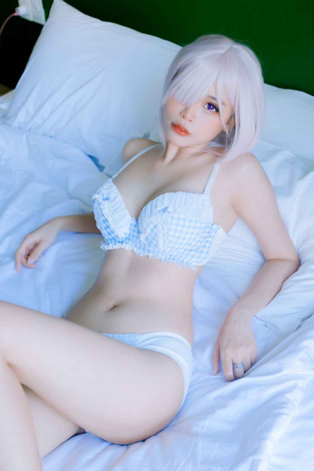 Cosplay 萝莉Byoru Mashu Kirielight Bikini 21