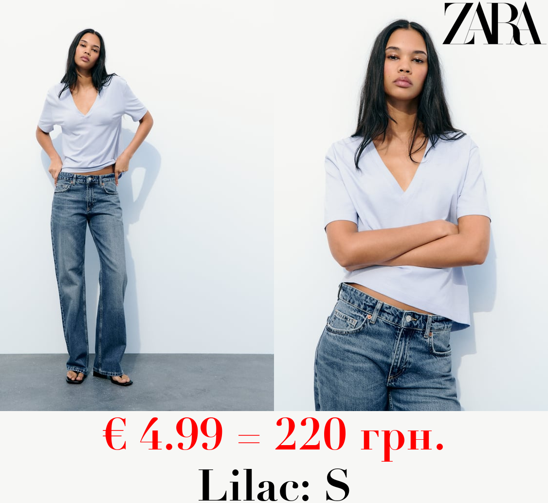 BASIC COTTON T-SHIRT