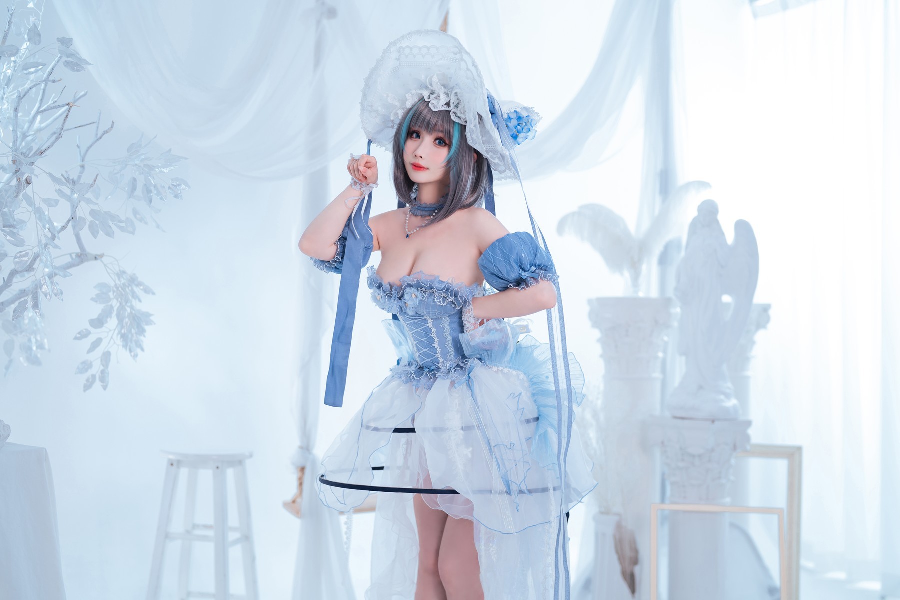 Cosplay Rioko凉凉子 柴郡冰雪公主 1