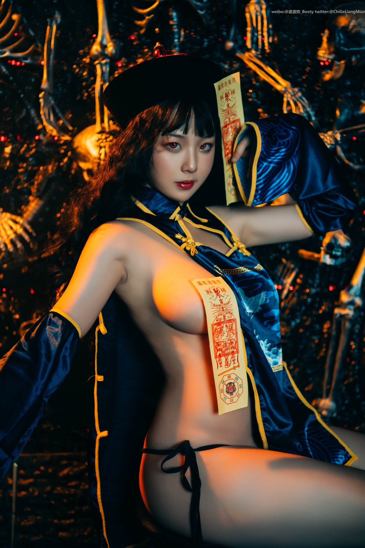 Cosplay 皮皮奶可可爱了啦 僵尸少女 35