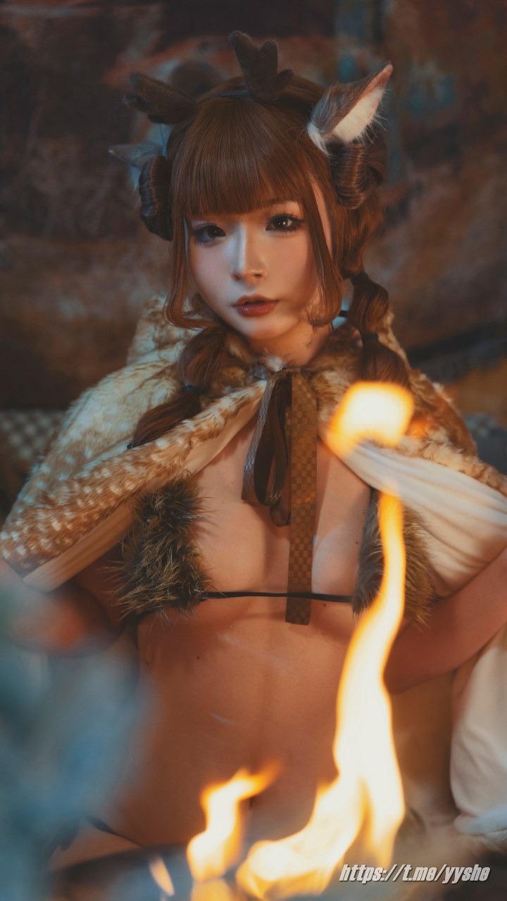 yuuhui玉汇 - 圣诞麋鹿兽耳 [110P+1V] 14