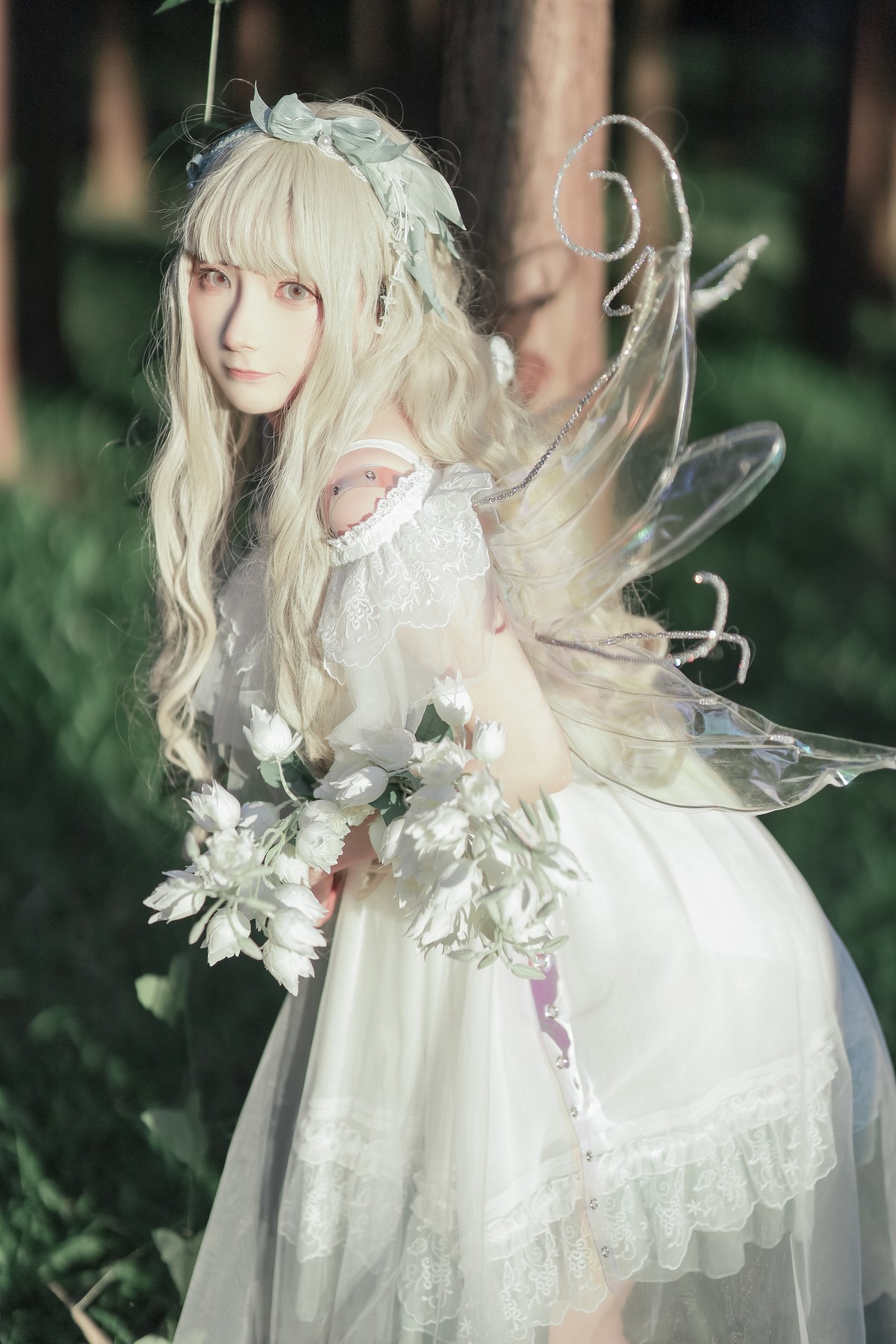 Cosplay 是三不是世w 林中精灵 16