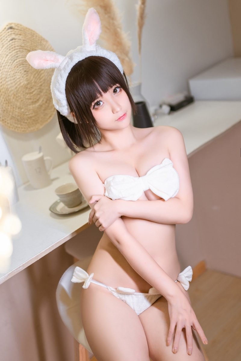 [Cos]蠢沫沫 - 蝴蝶结内衣[40P] 9
