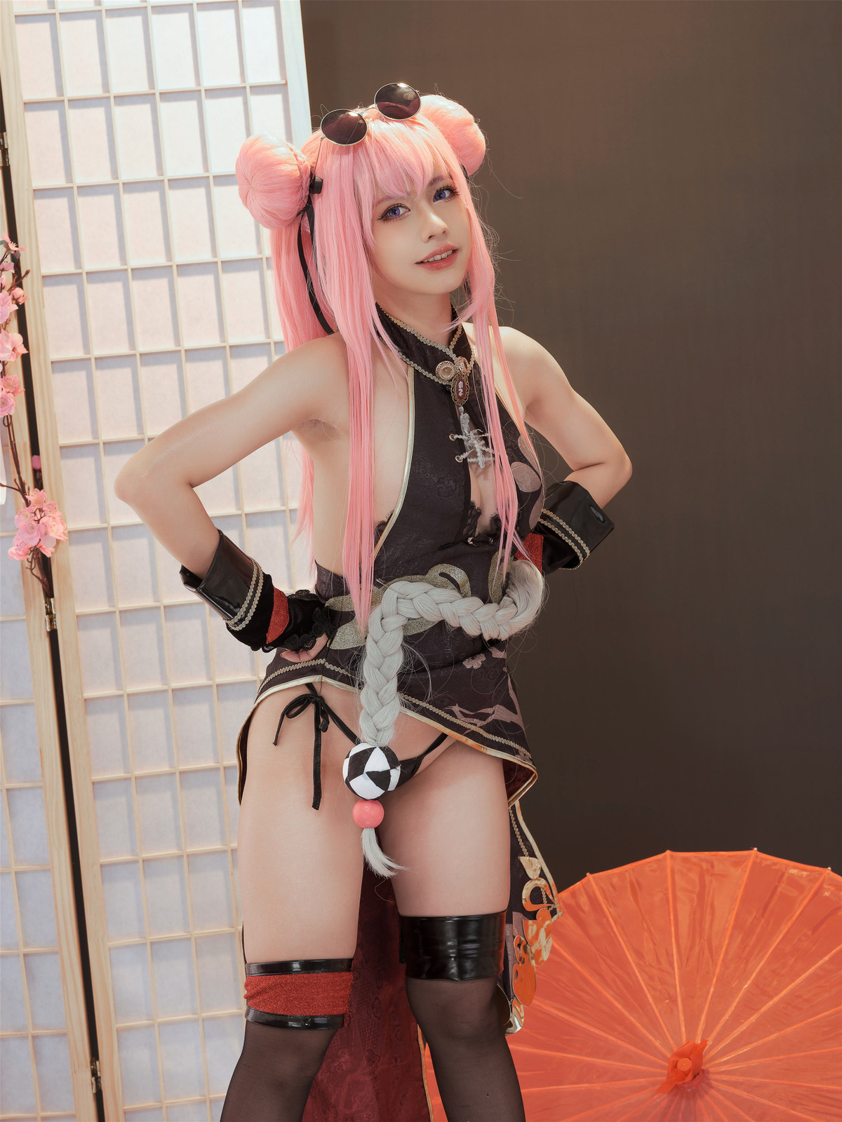 Cosplay PingPing平平 Bremerton KungFu Qipao 3