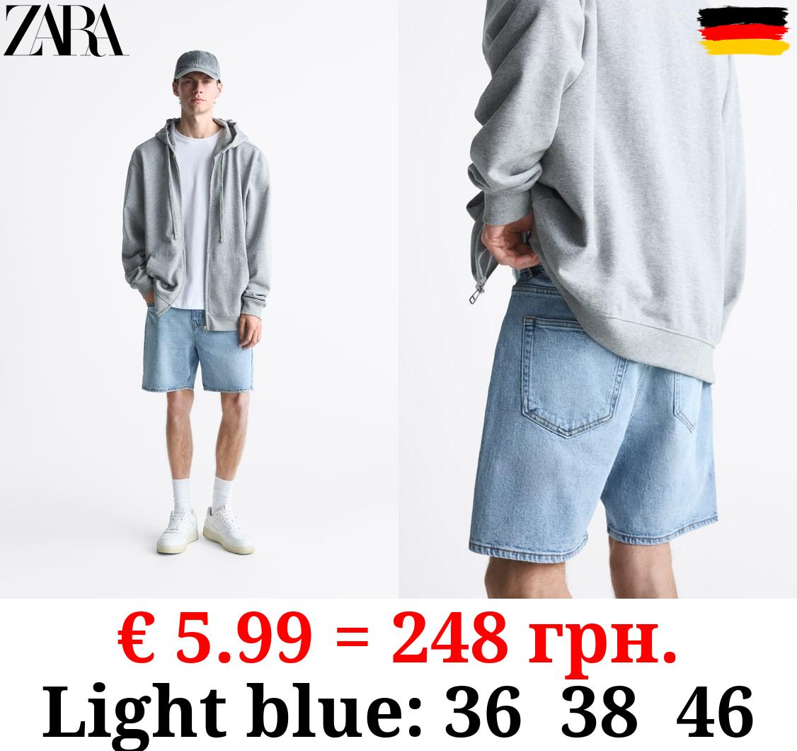 BASIC DENIM BERMUDA SHORTS