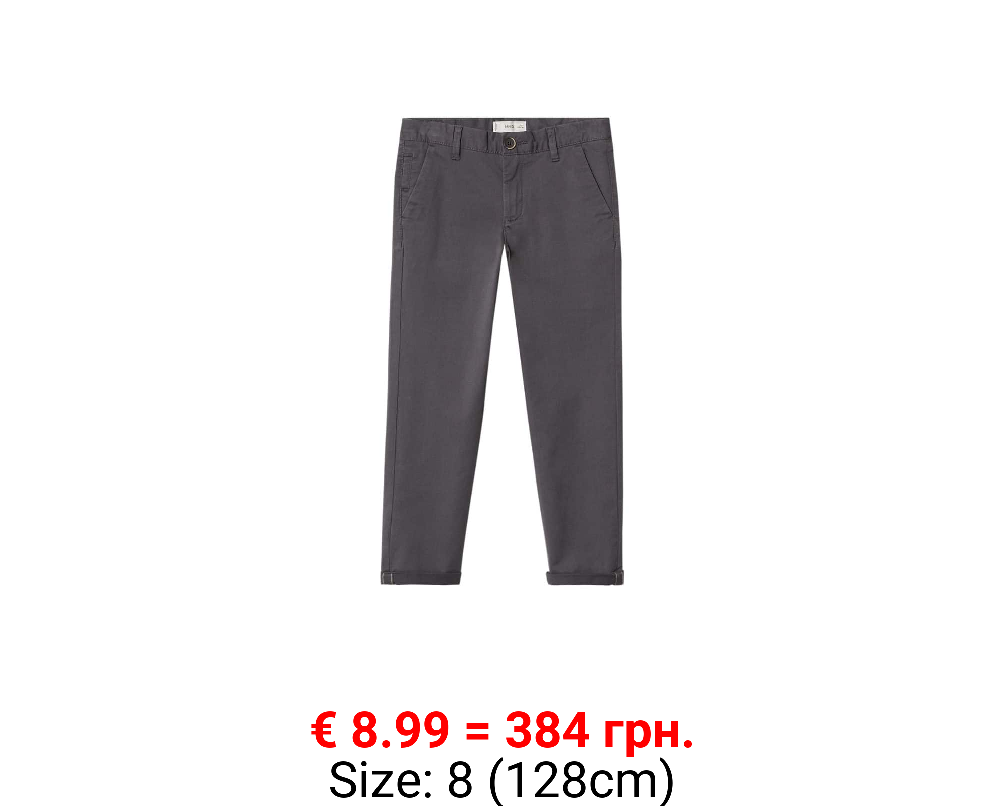 Pantalón chino algodón 