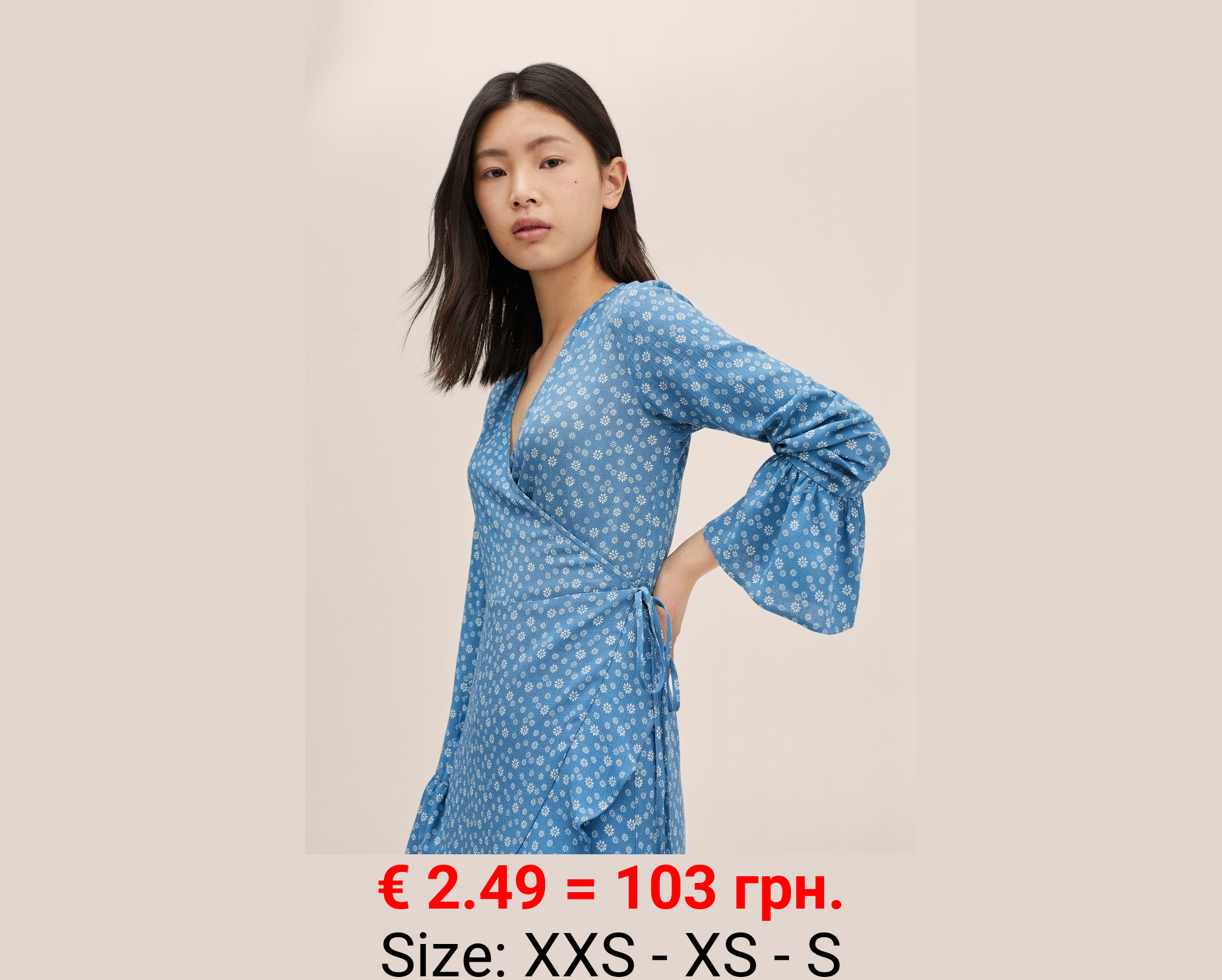 Vestido estampado floral