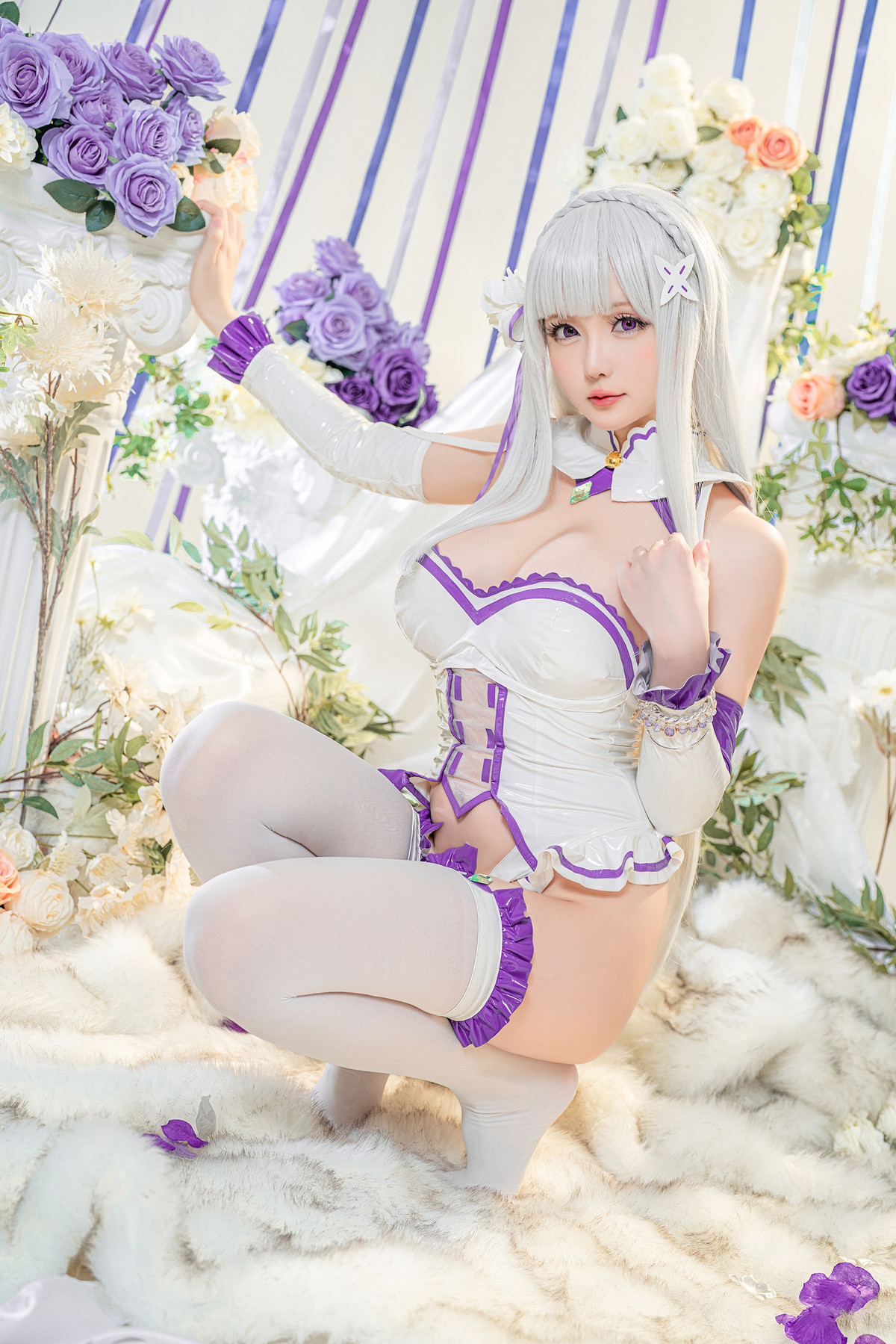 Hoshilily 小姐姐星之迟迟 Cosplay 爱蜜莉雅 15