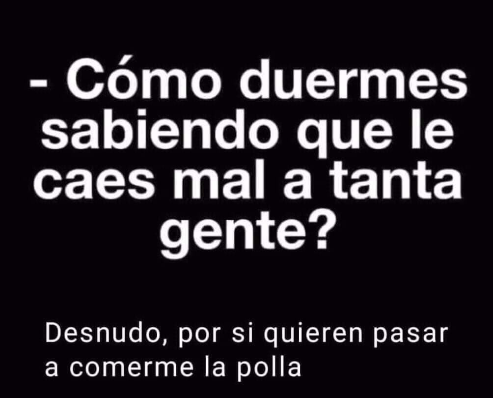 Durmiendo tranquilo ante todo