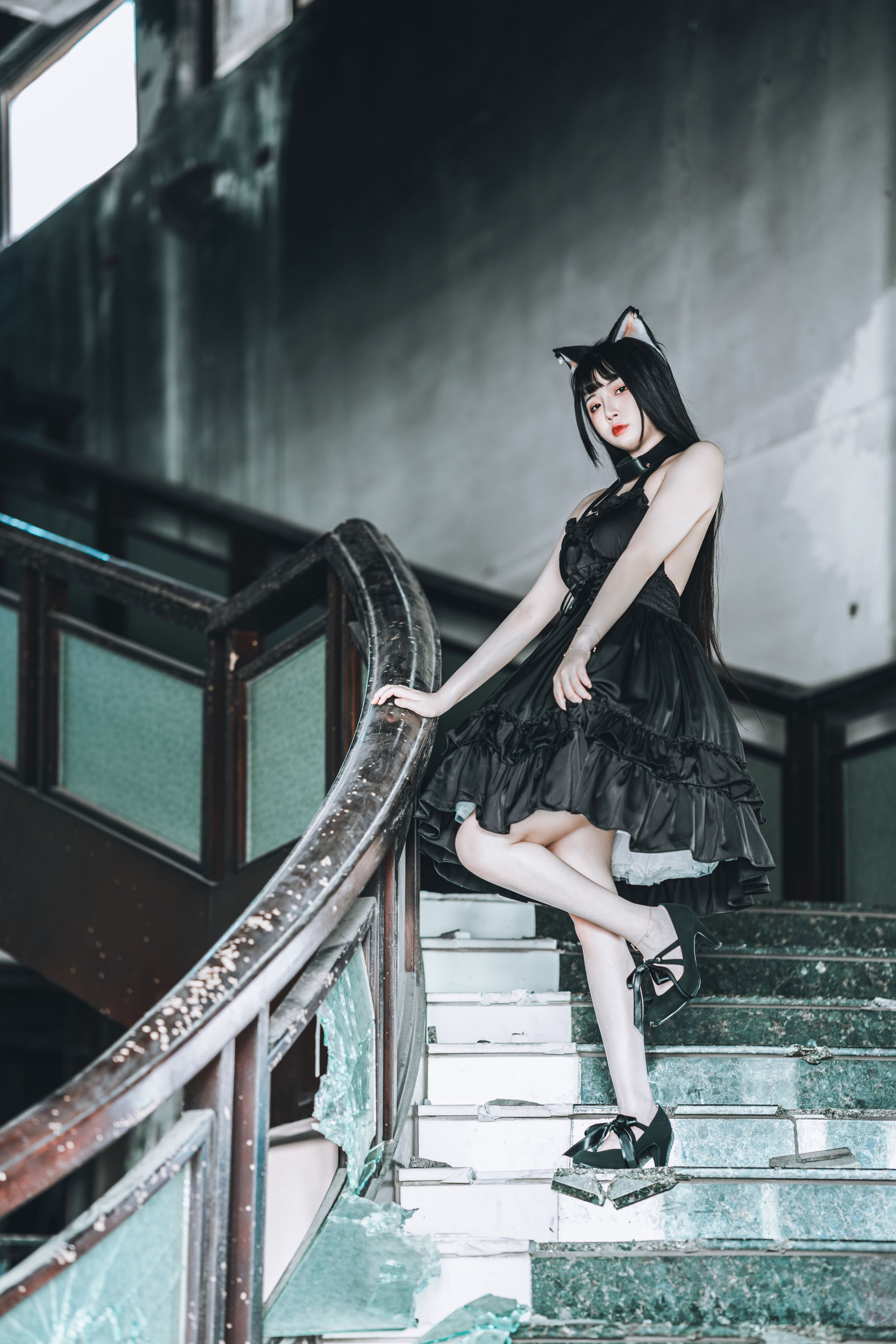 落落Raku 黒猫のソロダンス 4