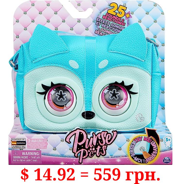 Purse Pets, Fierce Fox Interactive with Over 25 Sounds and Reactions, Kids Toys for Girls Ages 5 and up