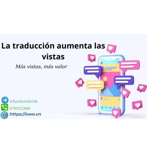 La traducción aumenta las vistas: Cuando traduces tus contenidos, no solo amplías tu audiencia, sino que también ofreces una oportunidad para que tus ideas lleguen a más personas y generen un impacto real en el mundo.