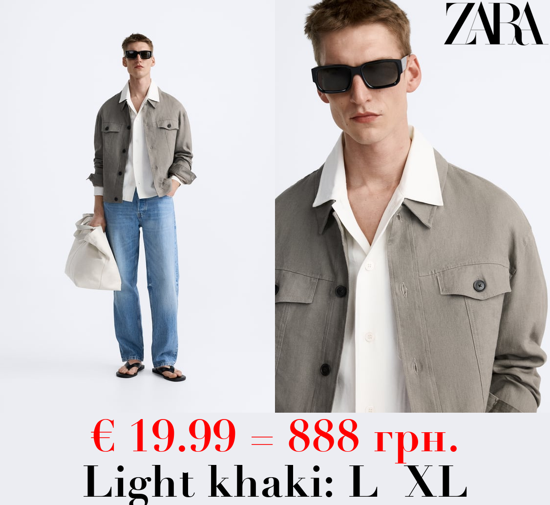 100% LINEN JACKET
