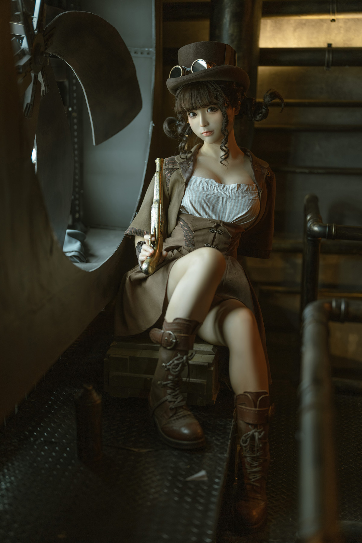 Cosplay 蠢沫沫Chunmomo 蒸汽少女 Steam Girl Set.01 6