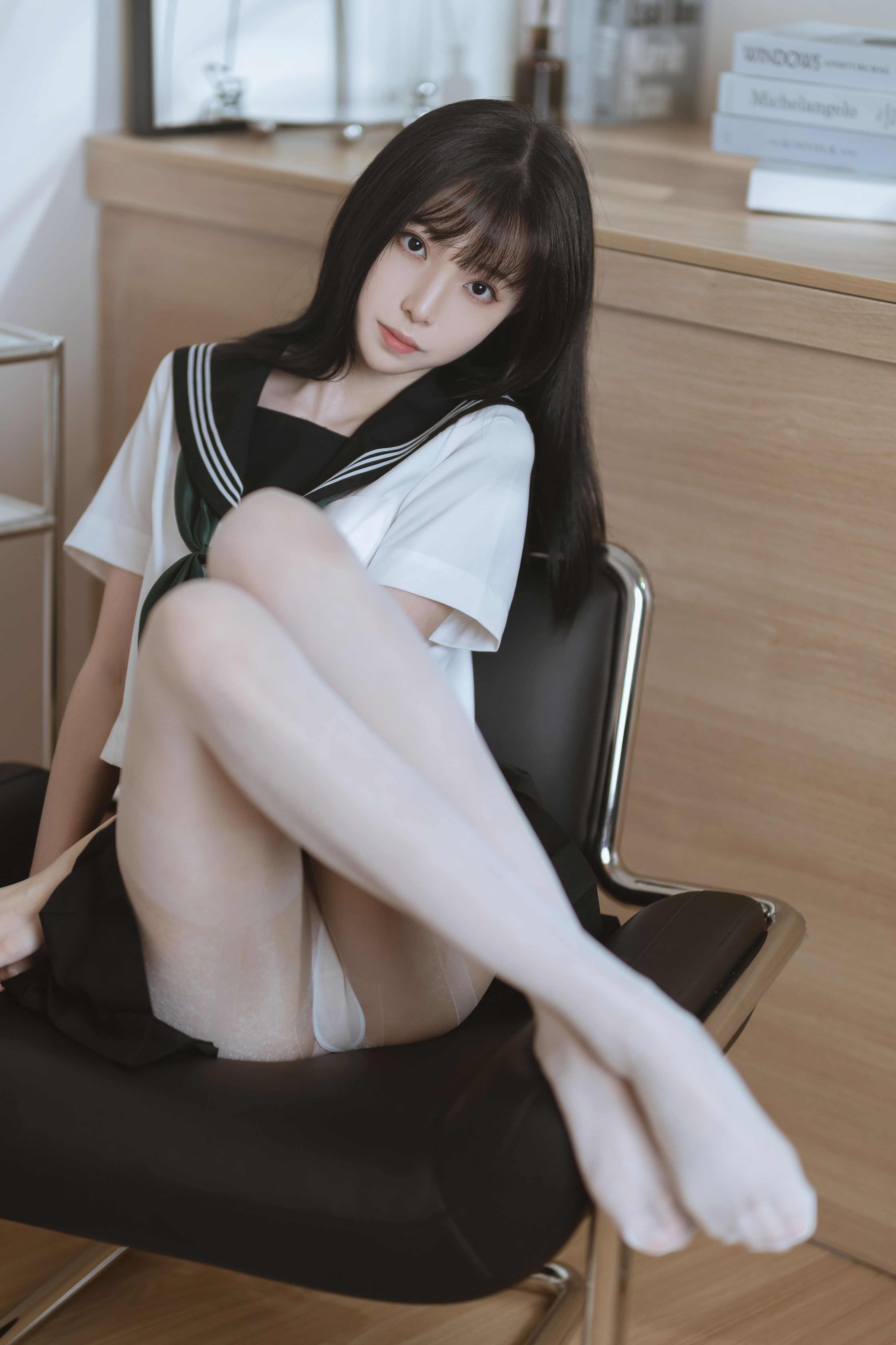 许岚LAN 白丝水手服 [40P-608MB] 4