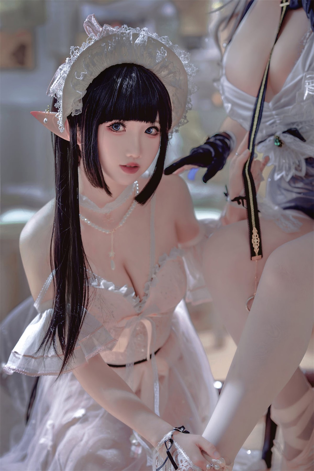 Cosplay 面饼仙儿 半半子 黑x森蚺 21