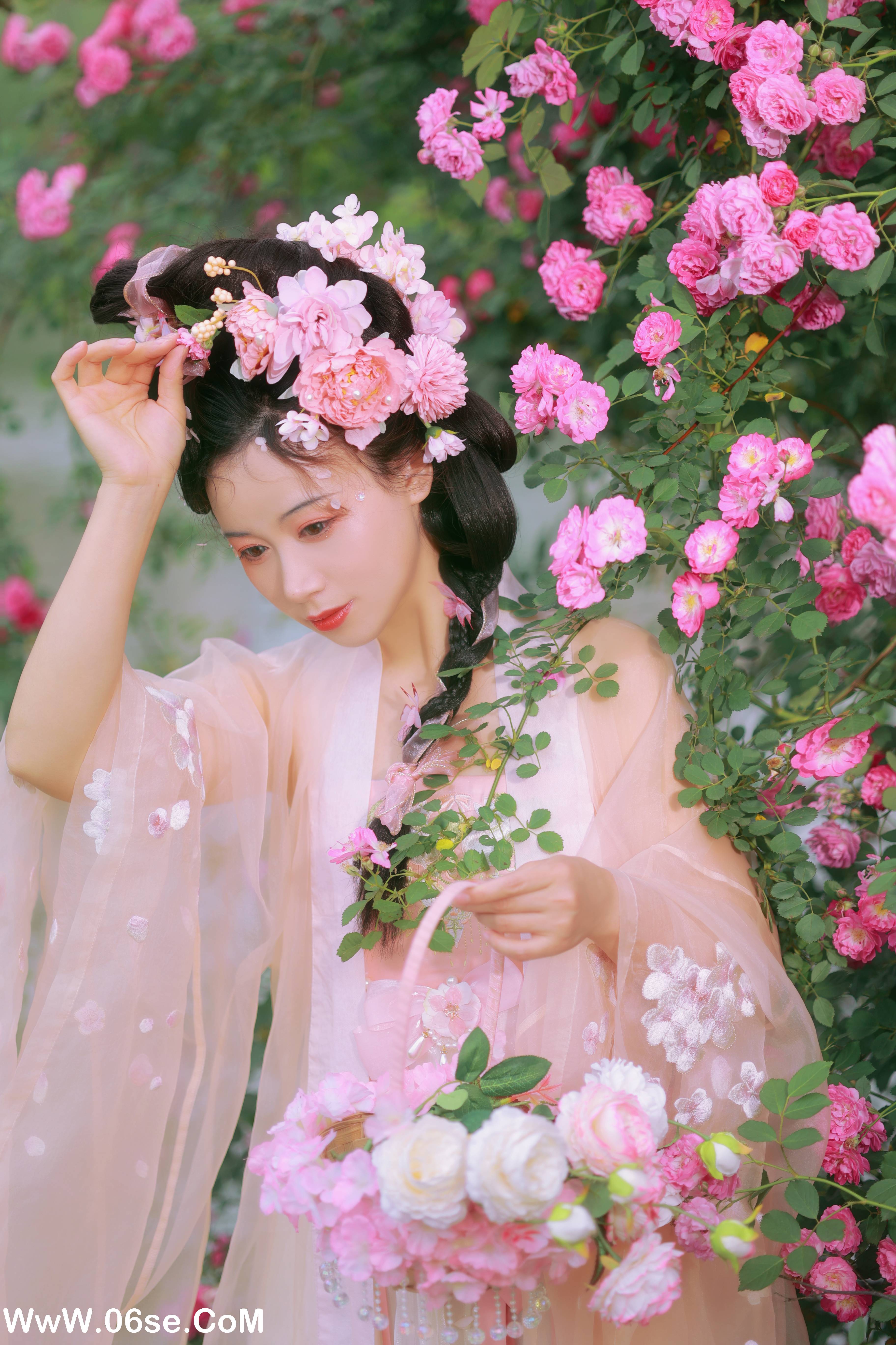 图片[7]-[YITUYU艺图语]2022.06.18 蔷薇花神 笑笑[35P-303.54MB]-六色网
