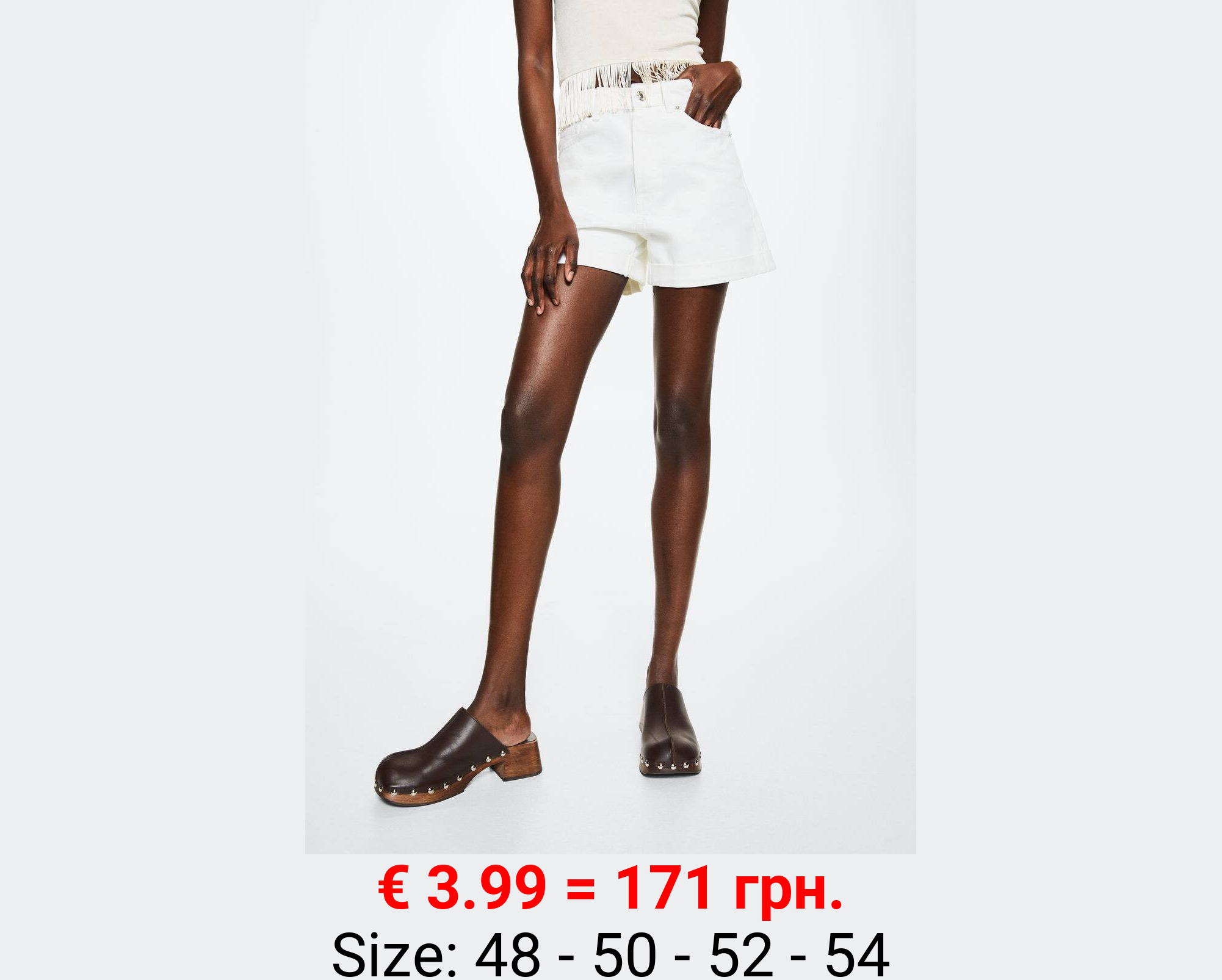 Short vaquero mom-fit