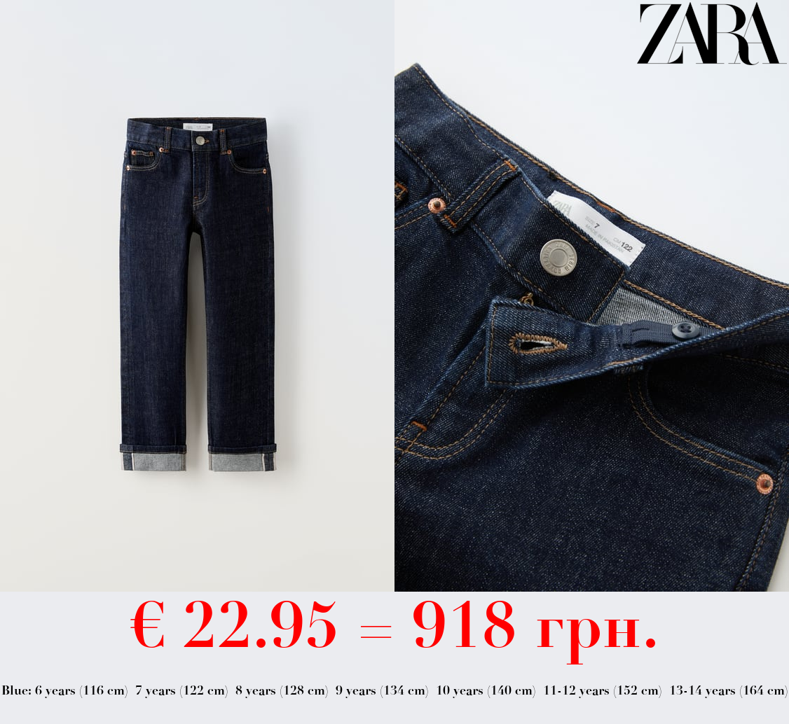 ORIGINAL FIT DENIM TROUSERS