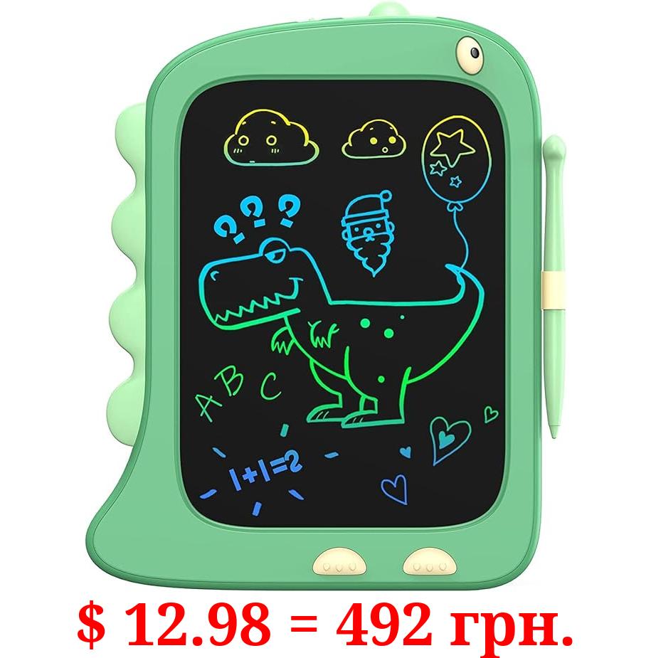 ORSEN LCD Writing Tablet Toys, 8.5 Inch Doodle Board Drawing Pad Gifts for Kids, Dinosaur Drawing Board for Christmas Birthday Gift for Toddler Boys Girls 2 3 4 5 6 Years Old-Green