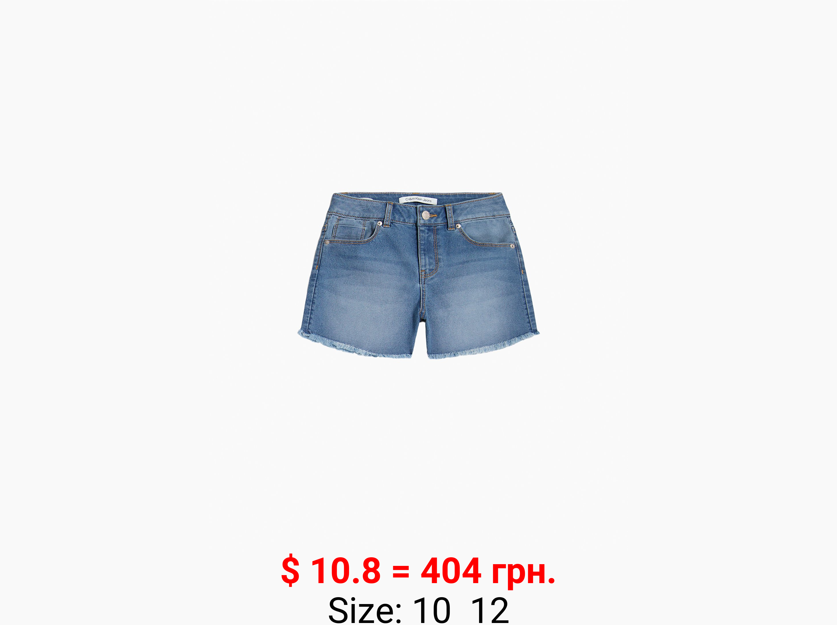 Girls Cut-Off Denim Shorts