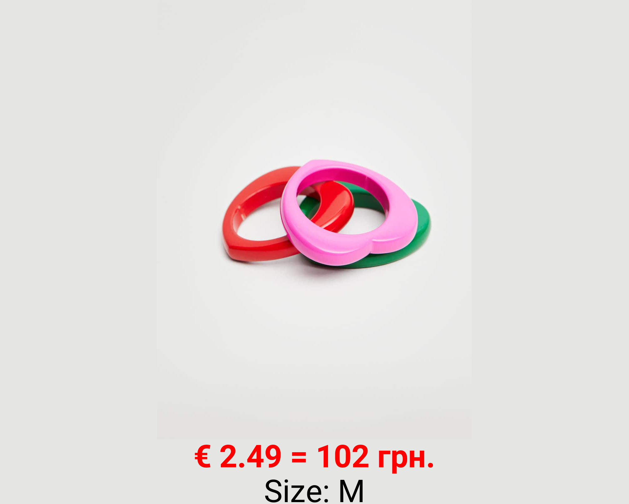 Set anillos metálicos